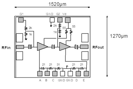 CHA2063a99F, Малошумящий усилитель