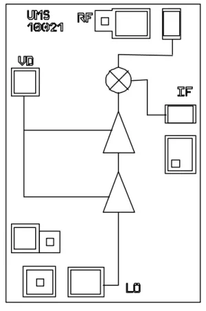 CHM1298-99F, ВЧ-Смеситель частоты