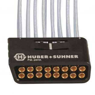 Мультикоаксиальная кабельная сборка H+S MF53/2x8A 21MXP/11MMPX/305